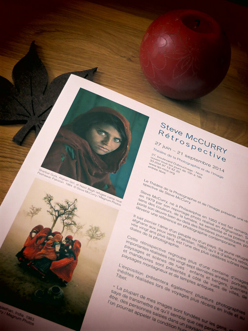 Afghan Girl et Dust Storm - Steve McCurry